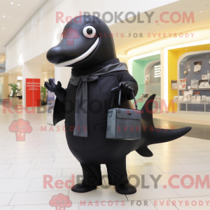 Mascot character of a Black...
