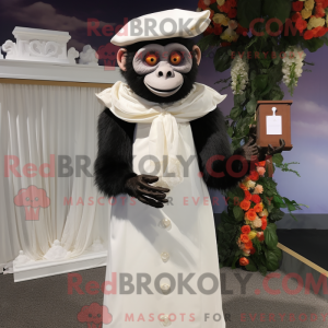Mascot character of a Black...