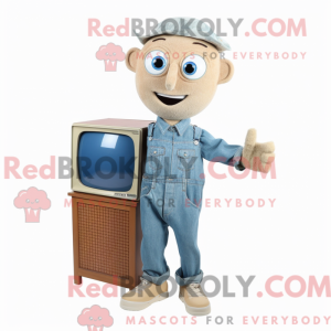 Figura de máscara de uma TV...