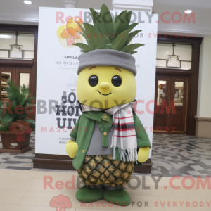 Mascot character of a Olive...