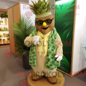 Mascot character of a Olive...