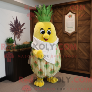Mascot character of a Olive...