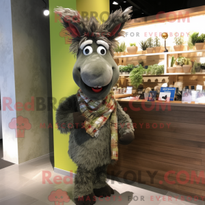 Mascot character of a Olive...