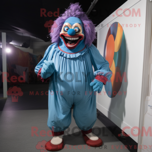 Mascot character of a Blue...