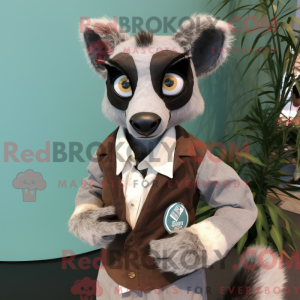 Maskottchen eines Lemuren...