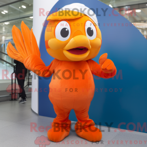 Mascot character of a...