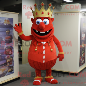 Mascot character of a Red...