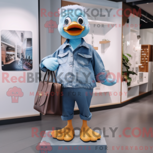 Maskot karakter af en...