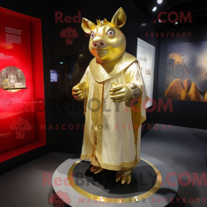 Mascot character of a Gold...