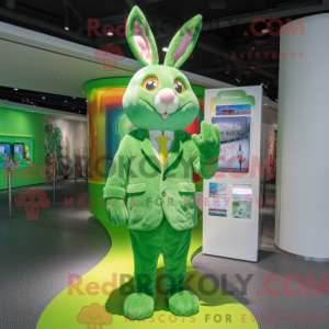 Mascottefiguur van een...