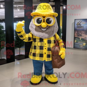 Personnage mascotte d un...