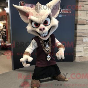 Personagem de máscara de um...