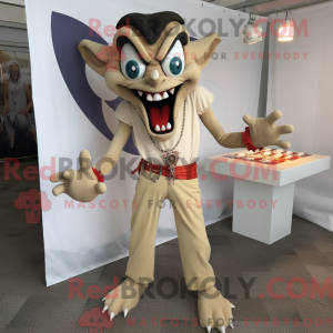 Personagem de máscara de um...
