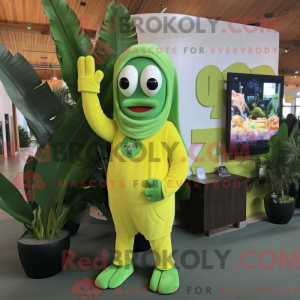 Mascot character of a Lime...