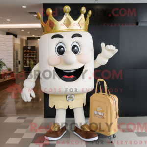 Mascot character of a Cream...