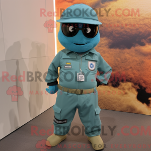 Mascottekarakter van een...