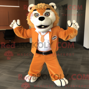 Maskot karakter av en...