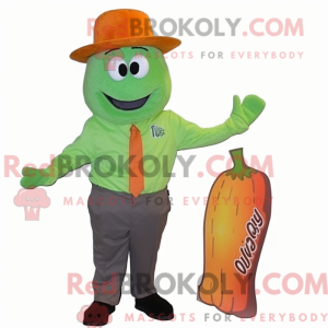 Mascot character of a Rust...