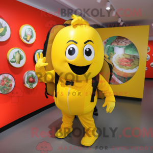 Mascot character of a...