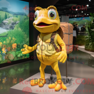 Mascot character of a...