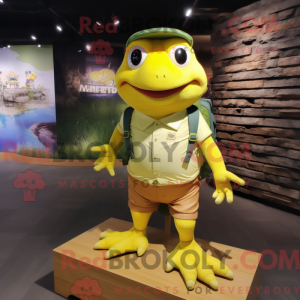Mascot character of a...