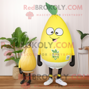 Mascot character of a Lemon...