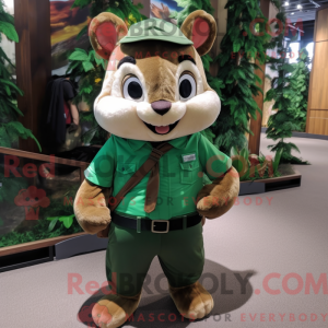 Mascot character of a...