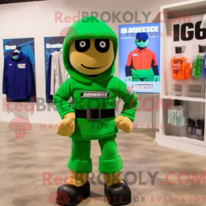 Postava maskota Green Gi...