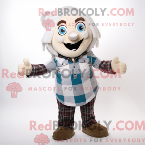 Mascot character of a White...
