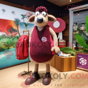 Mascot character of a...
