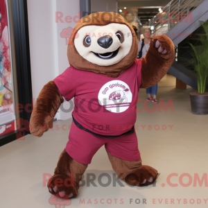 Mascot character of a...