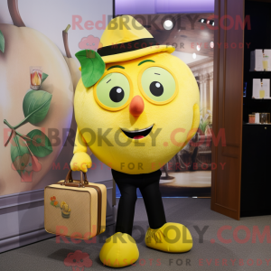 Mascot character of a Lemon...