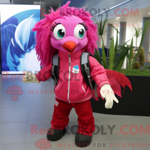 Personnage mascotte d un...