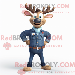 Mascot character of a Navy...