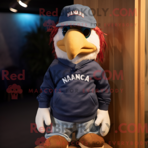 Mascot character of a Eagle...