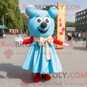 Mascot karakter van een...