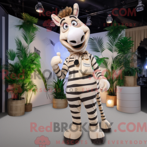 Mascot karakter van een...