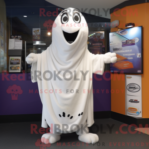 Mascot character of a White...