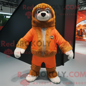 Mascot character of a...