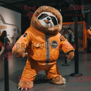 Mascot character of a...