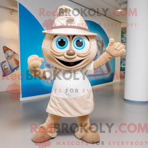 Mascottefiguur van een...