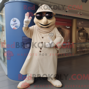 Mascottefiguur van een...