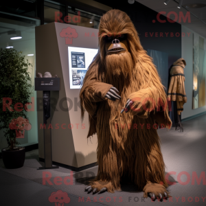Mascot karakter van een...