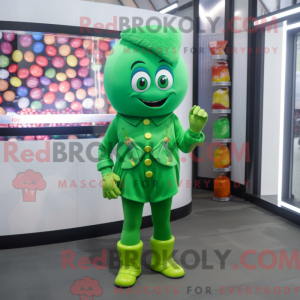 Postava maskota Green Candy...