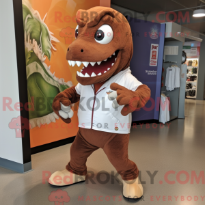 Mascot karakter van een...