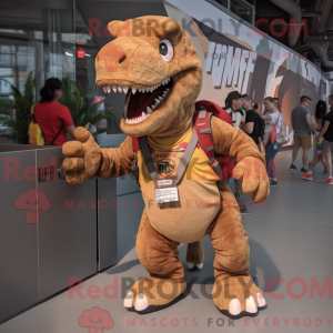 Mascot karakter van een...