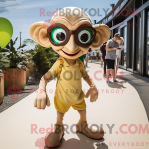 Mascottefiguur van een...