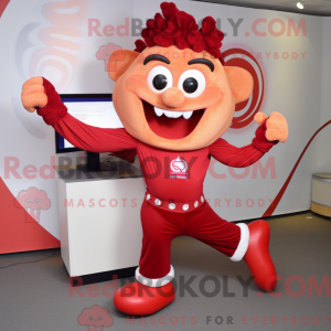 Mascot character of a Red...