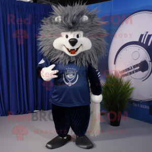 Navy Porcupine mascotte...