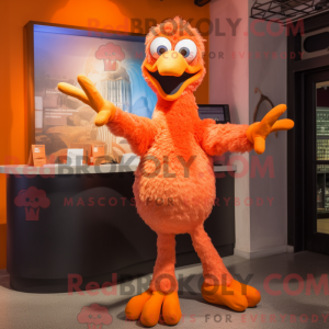Mascot karakter van een...